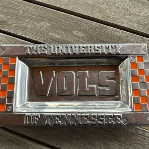 University of Tennessee Silver and Orange Serveware Tray